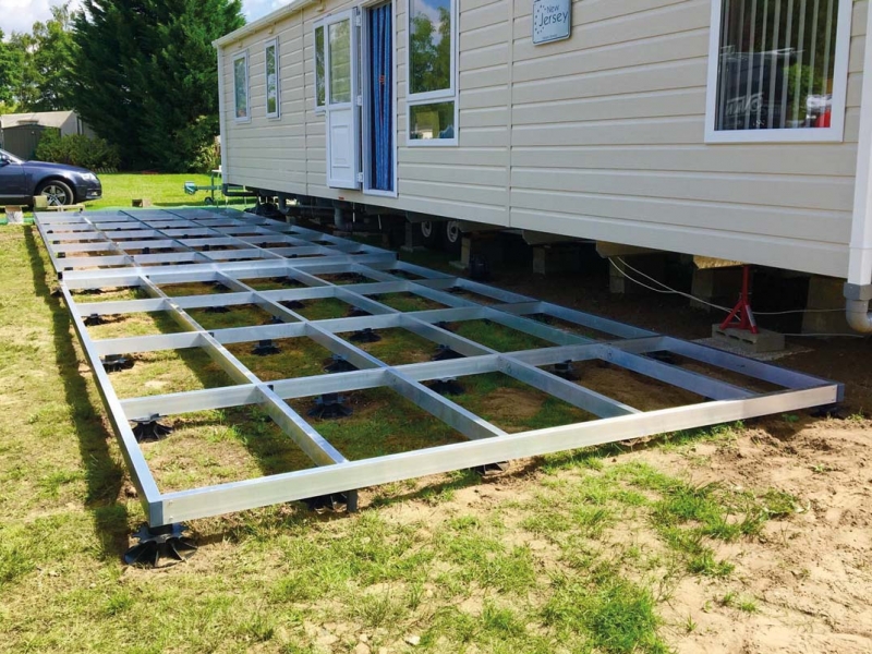 Solide aluminium vloeren